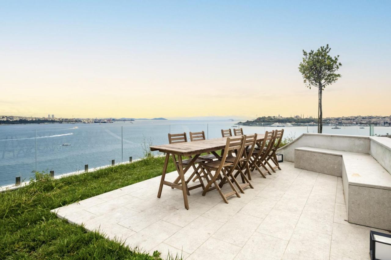 Excellent Flat W 360 Bosphorus View In Cihangir Istanboel Buitenkant foto